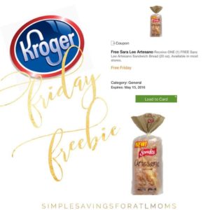 KrogerFridayFreebie