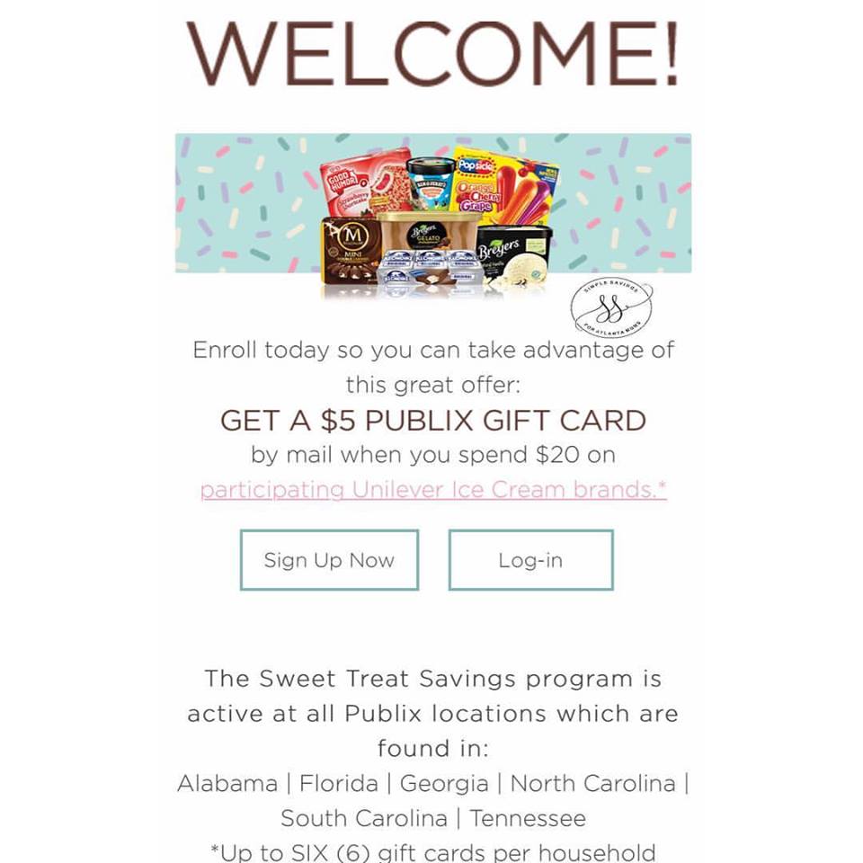 Earn up to 30 in Publix Gift Cards