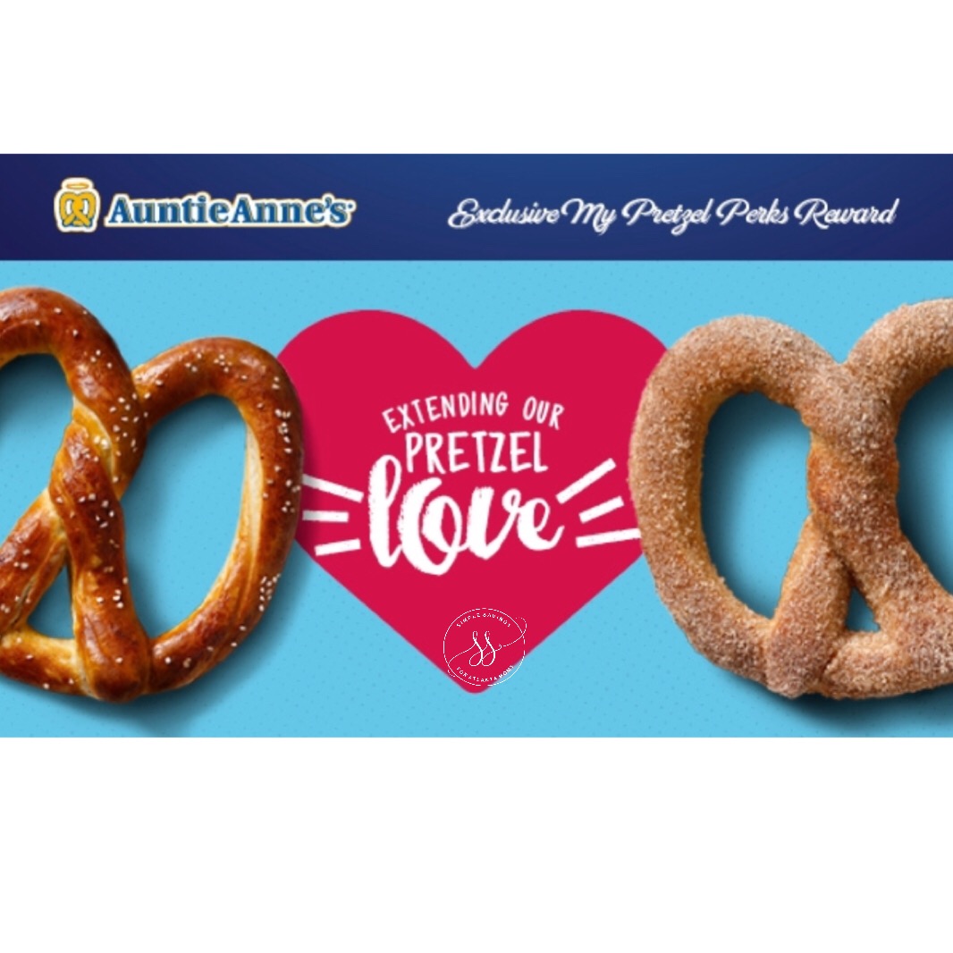 Free Original or Cinnamon Sugar Pretzel (Auntie Anne's)