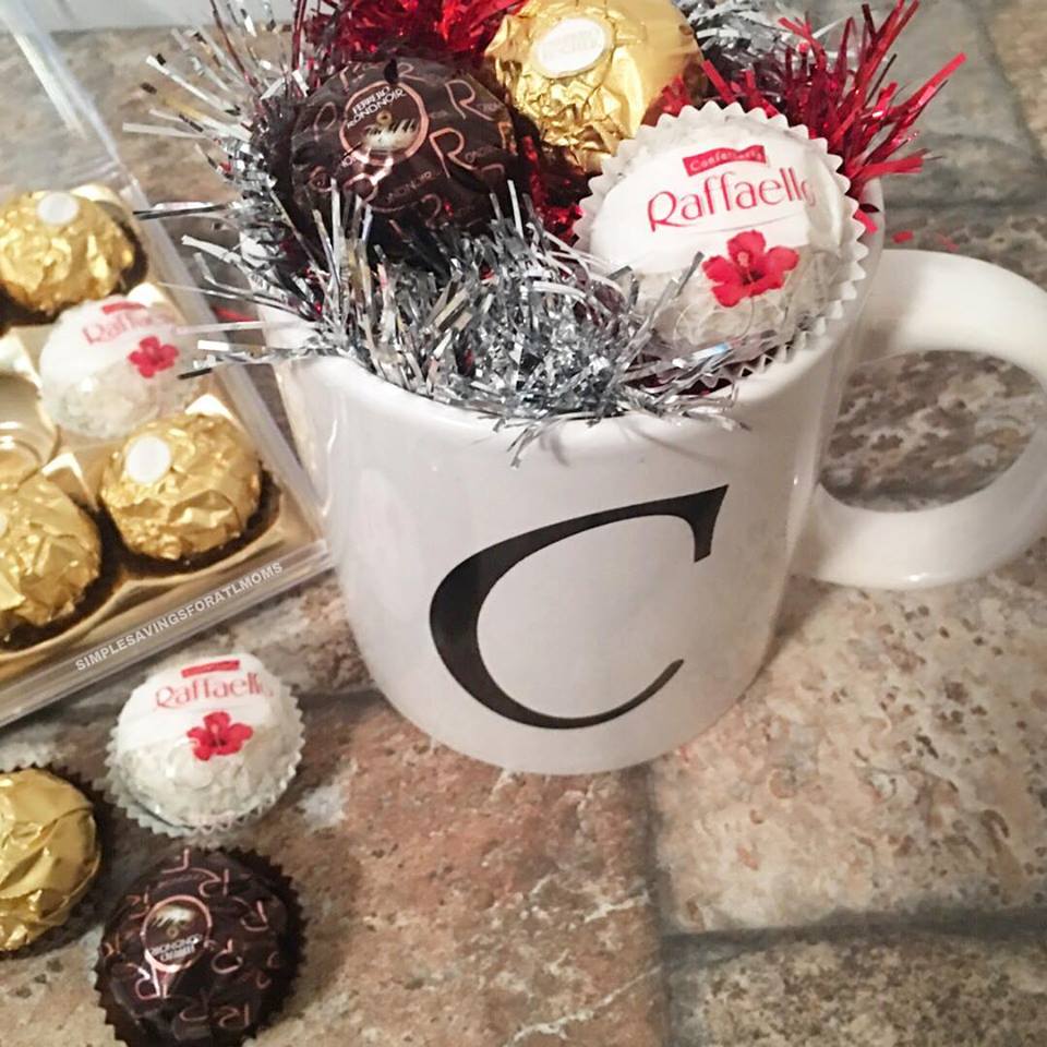 CHRISTMAS GIFT GIVING IDEA: $2 INITIAL CHRISTMAS MUG AT DOLLAR GENERAL