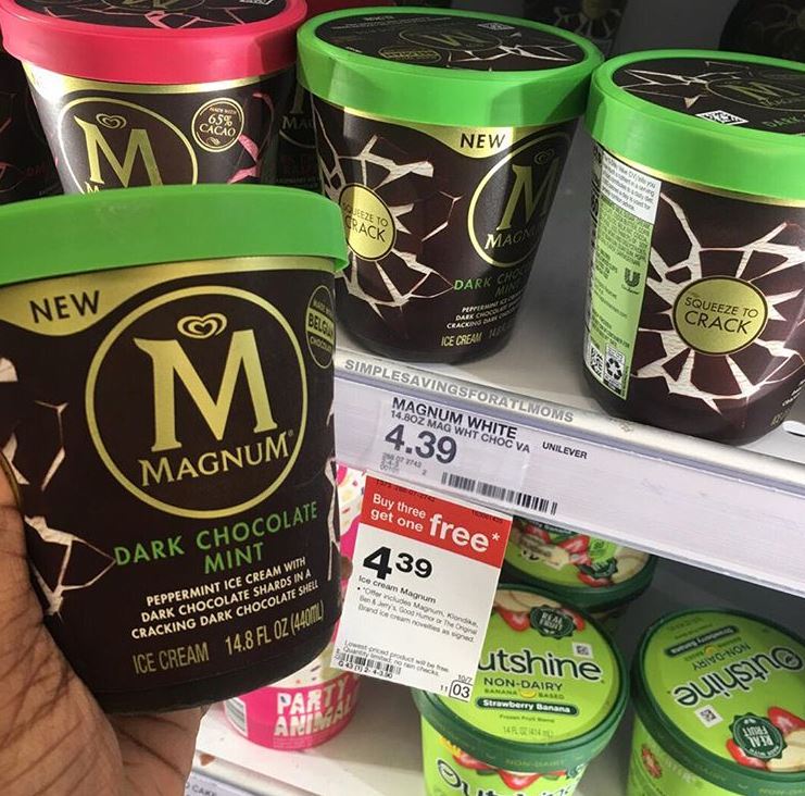 magnum bucket ice cream