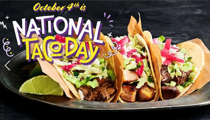 National Taco Day Is October 4