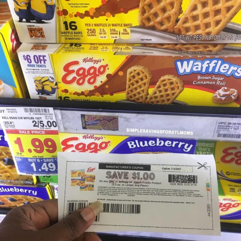 Leggo My Eggo! $0.49 each Kellogg's Eggo Waffles at Kroger