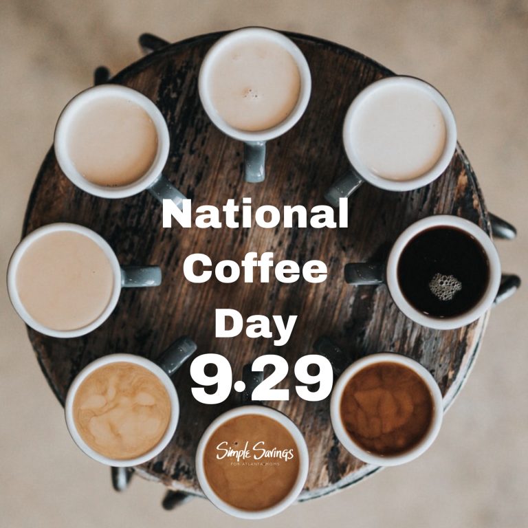 TIME TO WAKE UP AND SMELL THE COFFEE (NATIONAL COFFEE DAY 9.29.19)